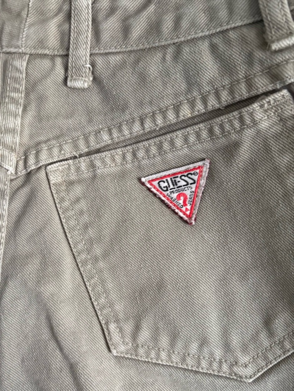 Vintage 80s Georges Marciano for Guess Made in USA Light Green Jeans size 30